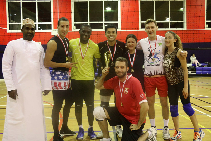 Dubai Volleyball League, team Inappropriates