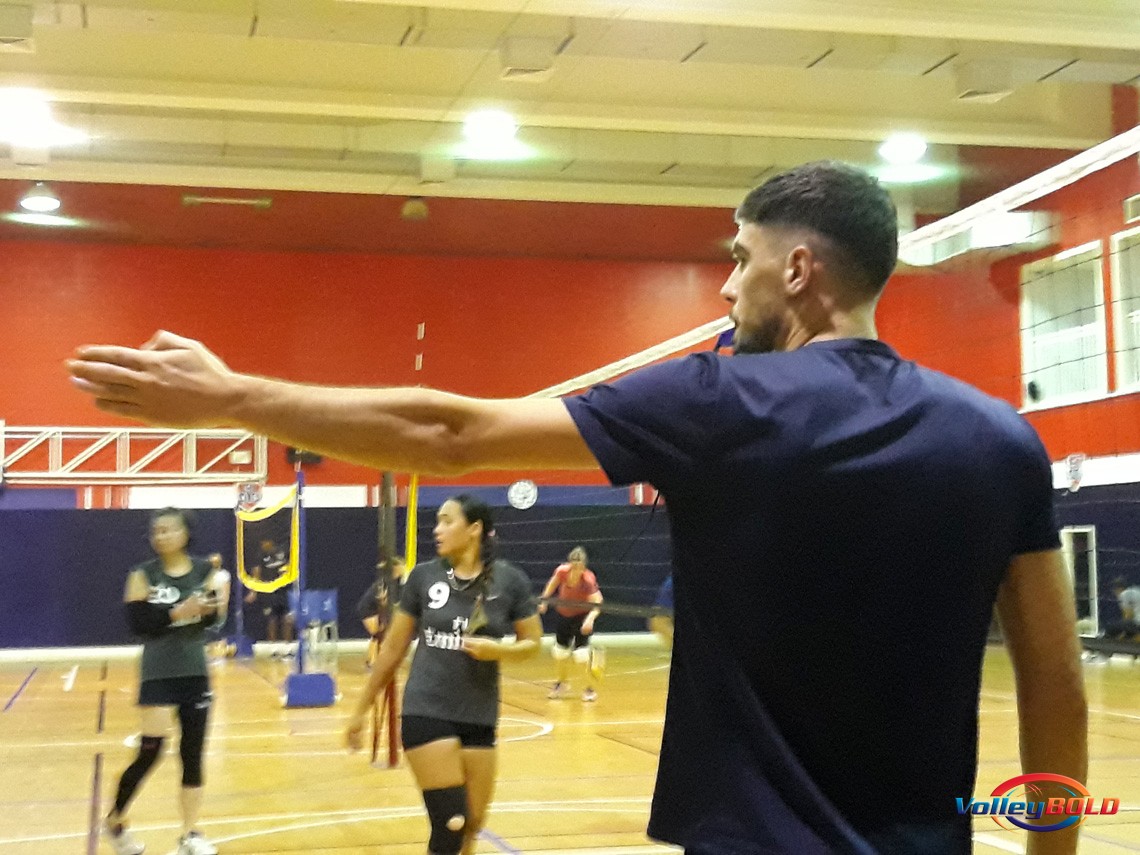 Volleyball coach